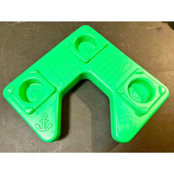 Johnson & Johnson Playtime Harbor Village Lakeside Tubtown Boat Toy dock pc 1989 - Picture 1 of 2